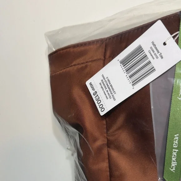 Hathaway Tote Bag in Cinnamon Brown NWT - Picture 8 of 9